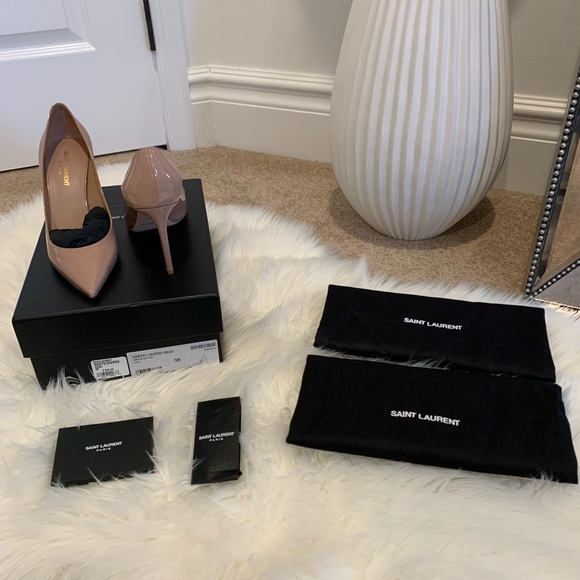 NEVER WORN, BRAND NEW YSL Nude pumps in Size 8 - Picture 5 of 7